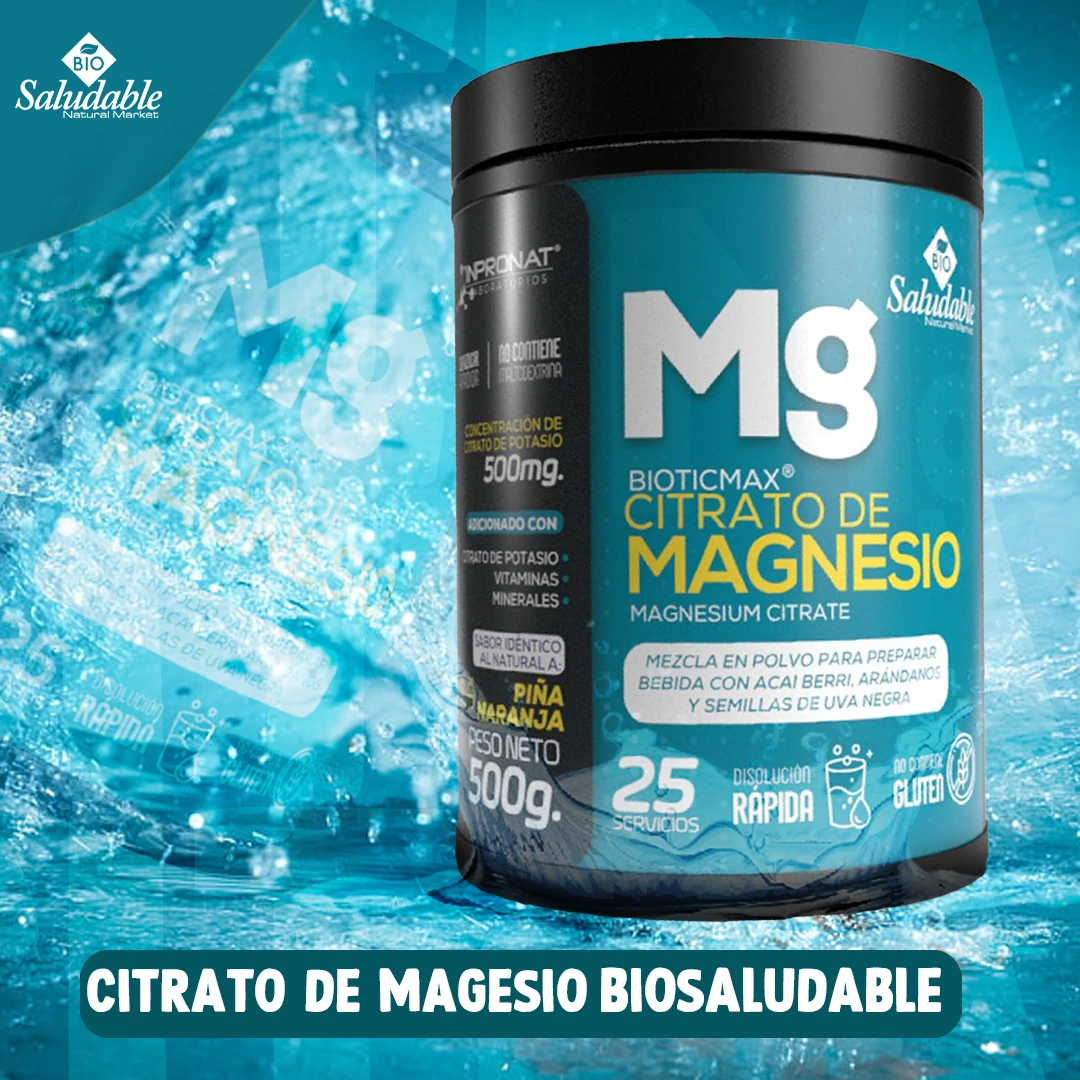 CITRATO DE MAGNESIO X 500 GR BIOSALUDABLE - Image 3