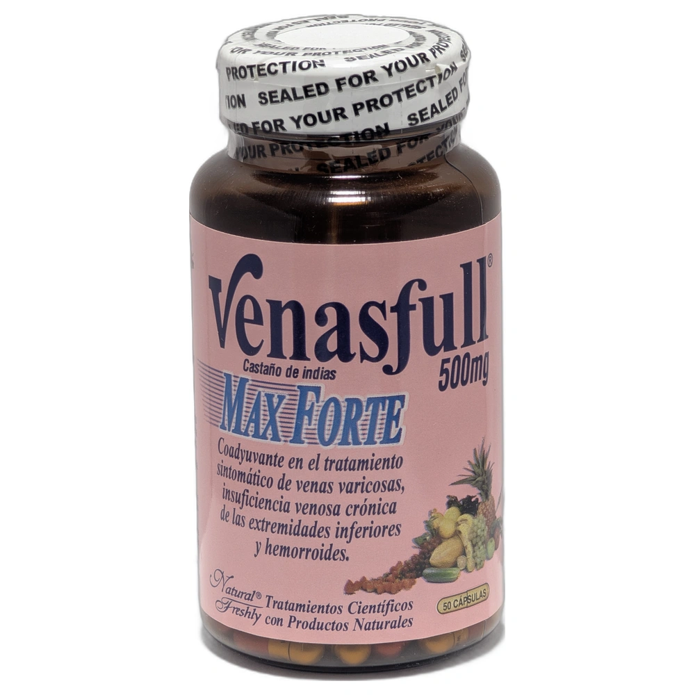 VENASFULL MAX FORTE 500 MG X 50 CAP NATURAL
