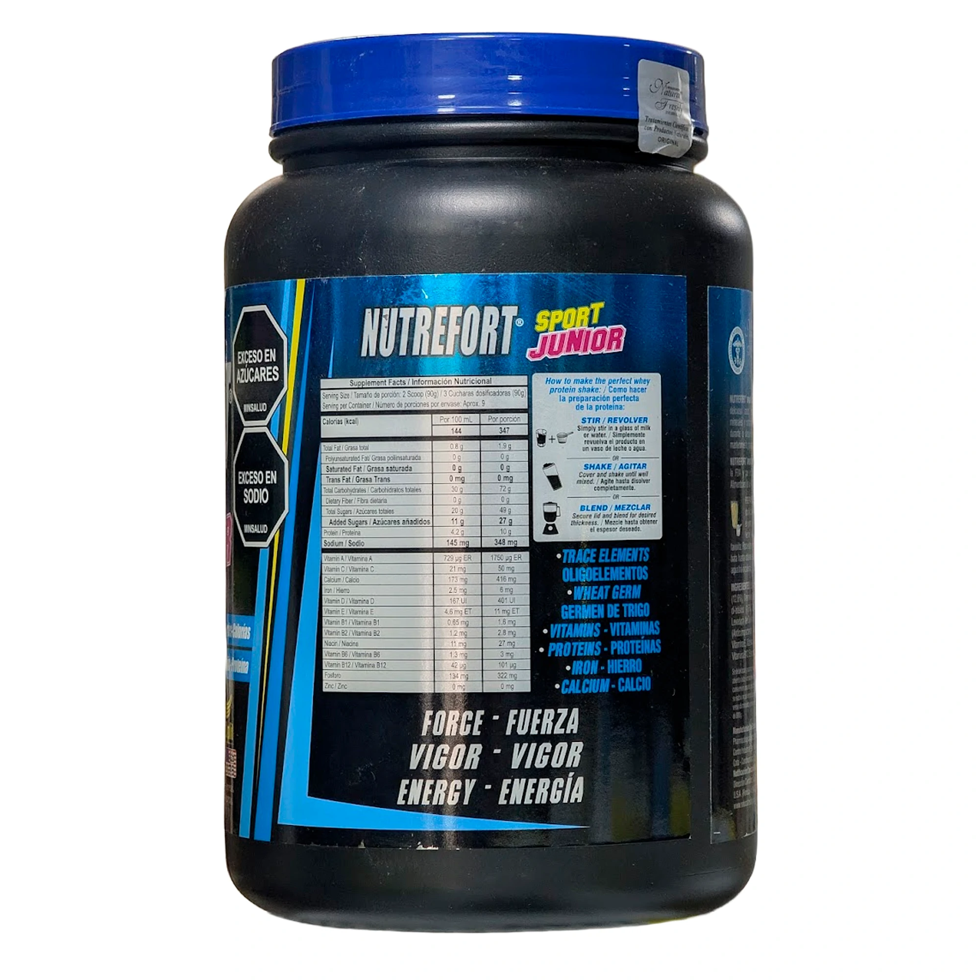 NUTREFORT JUNIOR X 800 GR BANANA SPLIT FRESHLY - Image 2
