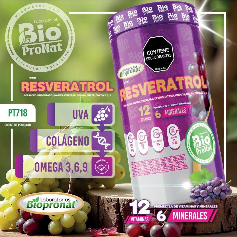 RESVERATROL X 700 GRAMOS BIOPRONAT