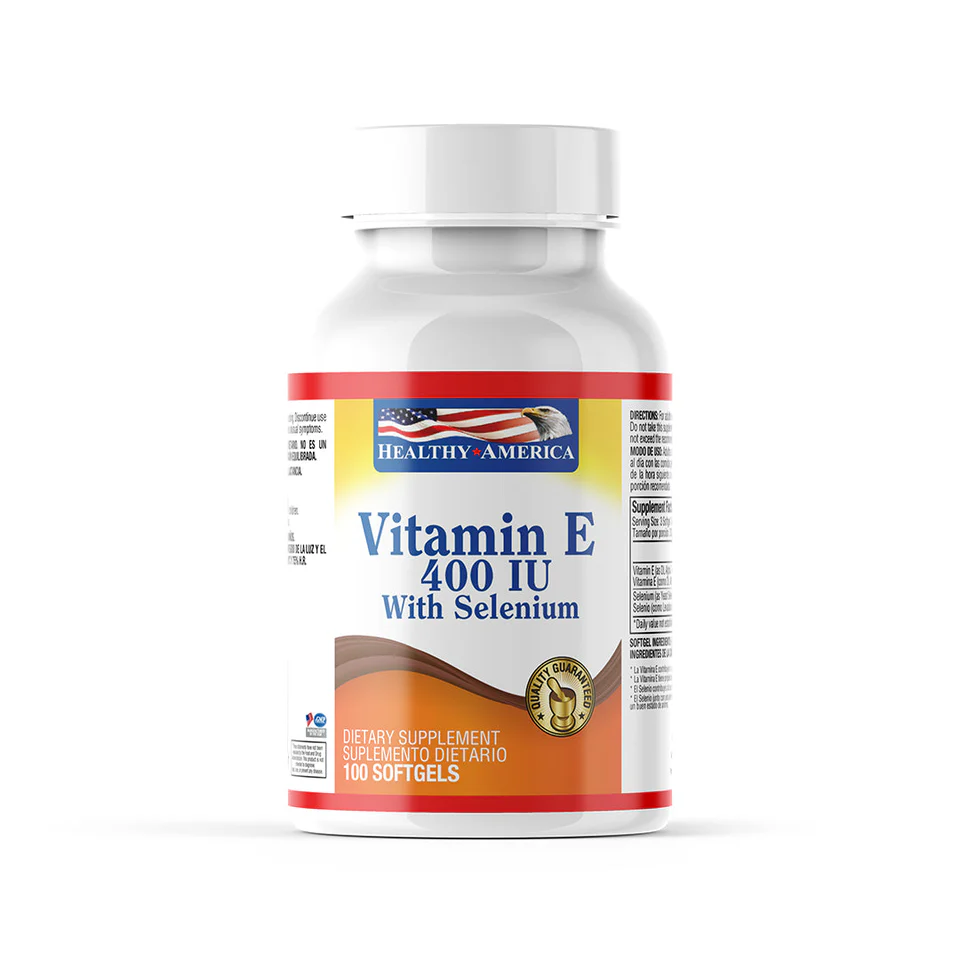 VITAMINA E 400 IU X 100 SOFT HEALTHY AMERICA