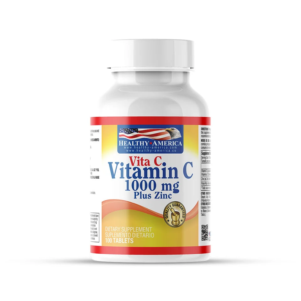 VITAMINA C 1000 MG PLUS ZINC X 100 TABLETAS H.A