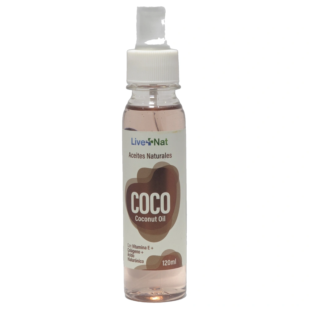 ACEITE DE COCO CORPORAL X 120 ML LIVE+