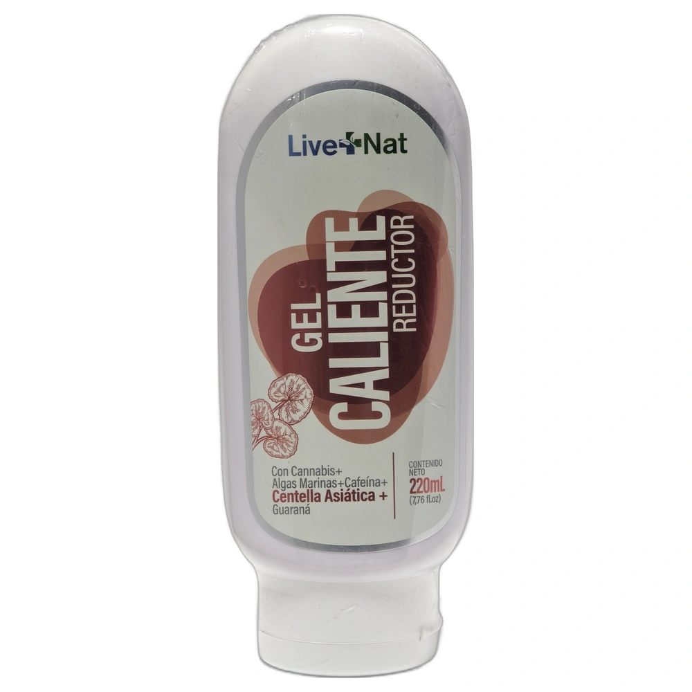 GEL CALIENTE REDUCTOR X 220 ML LIVE+
