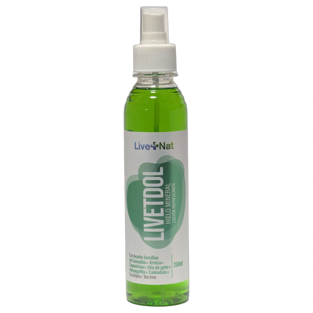 LIVE+DOL HIELO MINERAL X 250 ML LIVE+NAT